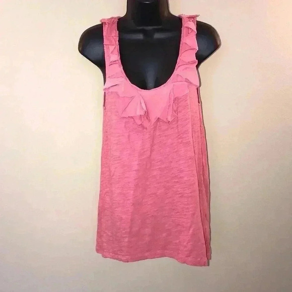 Anthropologie Tops - Vanessa Virginia Passerine Ruffled Tank Size M
